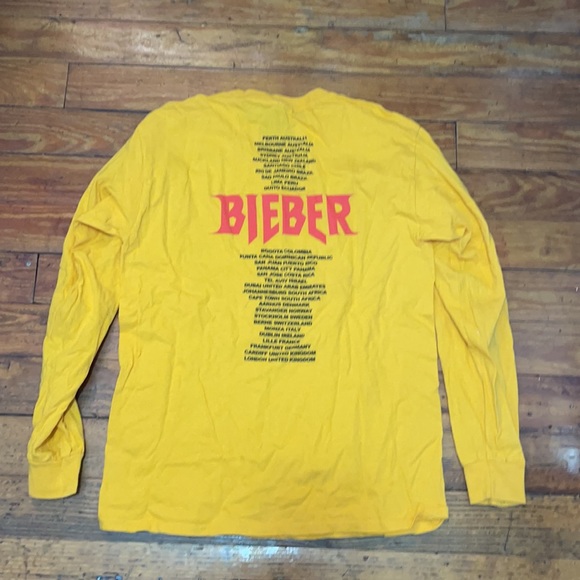 Justin Bieber stadium tour T-shirt men’s medium @AB - Picture 4 of 4